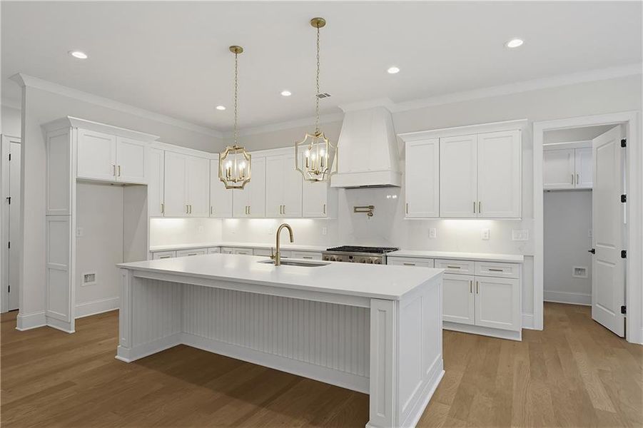 Furnished interior view inside a new home in , Newnan (Image 5).