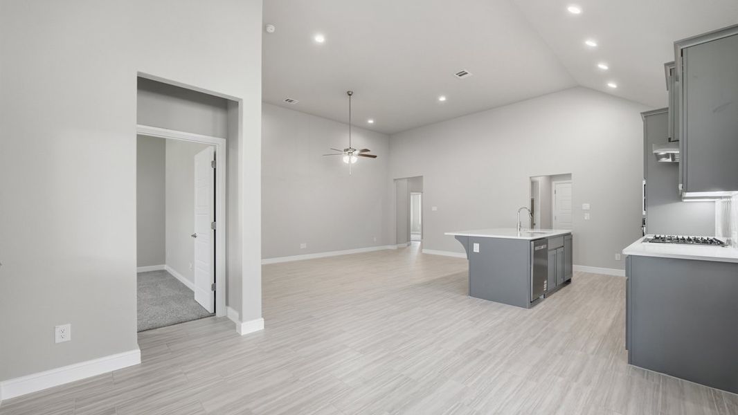 Image 44 representing the BASSWOOD by D.R. Horton in Treeline, Justin, TX.