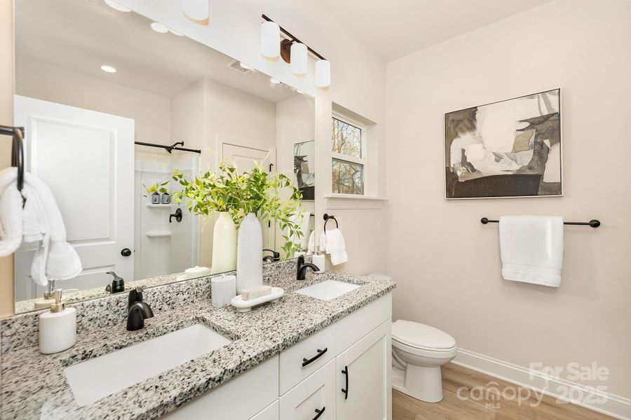 Furnished interior view inside a new home in , Charlotte (Image 3).