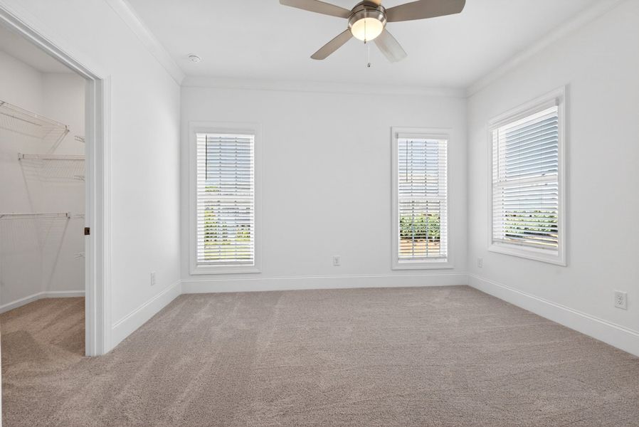 Representative unfurnished interior of a home built from the The Grayson III by The Providence Group in Waterhaven, Cumming (Image 40). Representative unfurnished interior of a home built from the The Grayson III by The Providence Group in Waterhaven, Cumming (Image 40).
