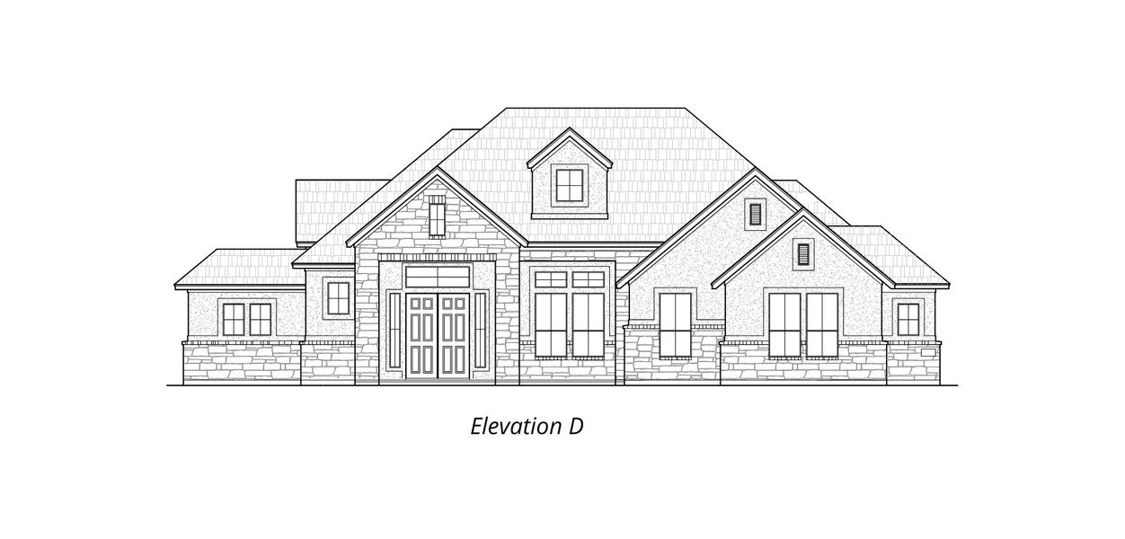 Representative exterior photo of a completed home built from the Evan by Chesmar Homes in Sienna Lakes, San Antonio, TX (Image 3). Representative exterior photo of a completed home built from the Evan by Chesmar Homes in Sienna Lakes, San Antonio, TX (Image 3).