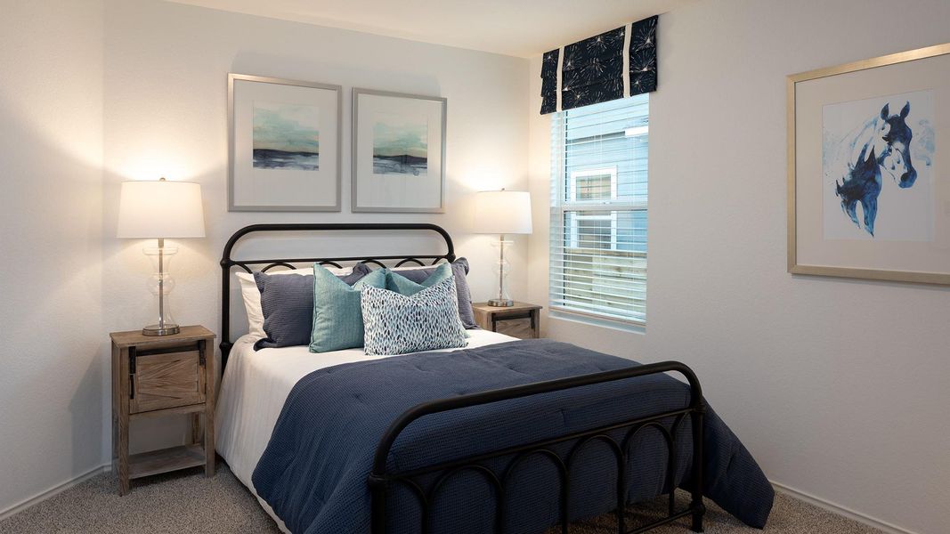 Furnished interior view inside a new home in Meadowlark Preserve, Pflugerville (Image 3).