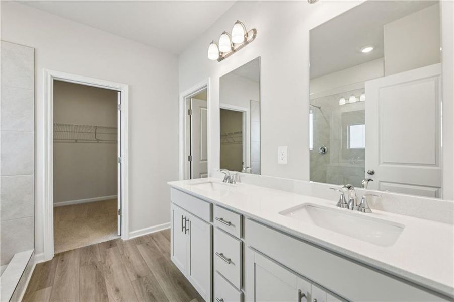 Furnished interior view inside a new home in Martin Springs - Estate Series, Lawrenceville (Image 11). Furnished interior view inside a new home in Martin Springs - Estate Series, Lawrenceville (Image 11).