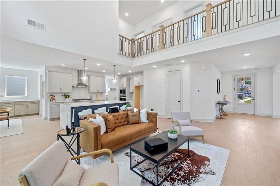 Furnished interior view inside a new home in , Woodstock (Image 47). Furnished interior view inside a new home in , Woodstock (Image 47).