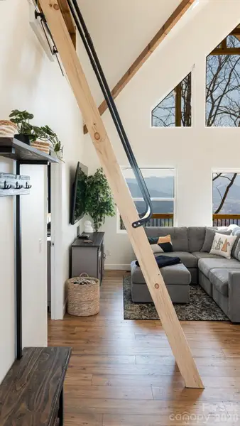 Furnished interior view inside a new home in , Waynesville (Image 4).