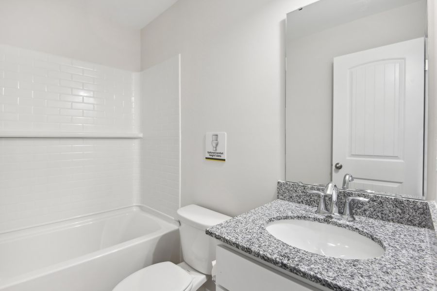 Representative furnished interior of a home built from the Benjamin by Great Southern Homes in Canopy Of Oaks, Sumter (Image 16).