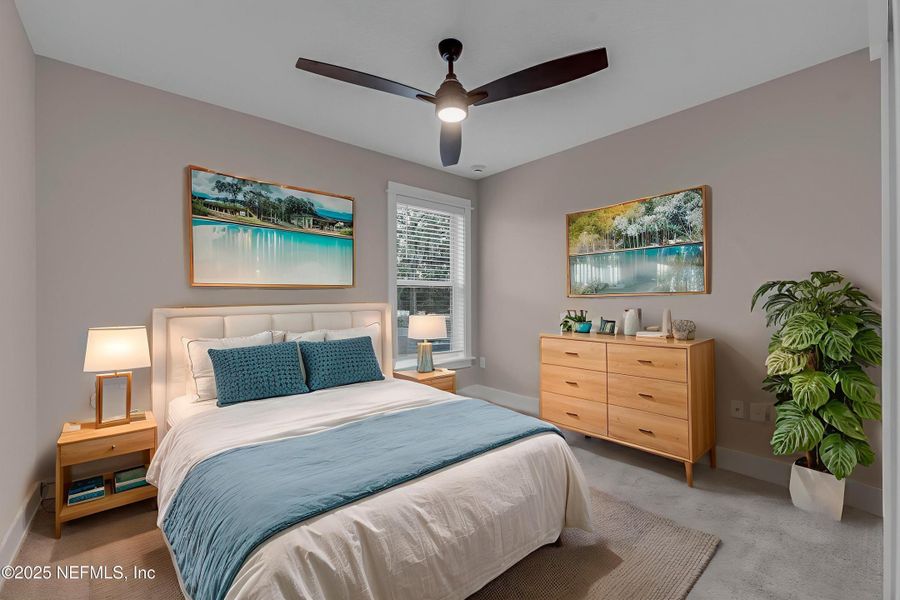 Furnished interior view inside a new home in , Jacksonville (Image 13). Furnished interior view inside a new home in , Jacksonville (Image 13).