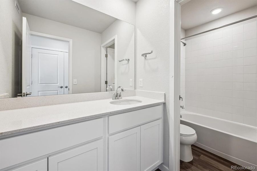 Furnished interior view inside a new home in Legato, Commerce City (Image 5). Furnished interior view inside a new home in Legato, Commerce City (Image 5).