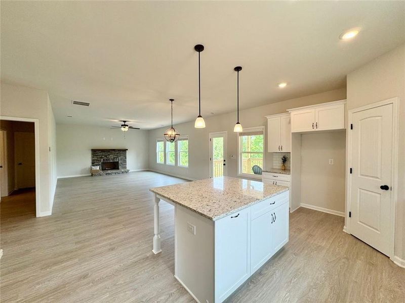 Furnished interior view inside a new home in , Lula (Image 5).
