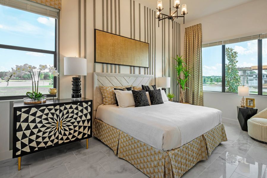 Representative furnished interior of a home built from the Waterfall by Park Square Residential in Windsor Cay Resort, Clermont (Image 10). Representative furnished interior of a home built from the Waterfall by Park Square Residential in Windsor Cay Resort, Clermont (Image 10).