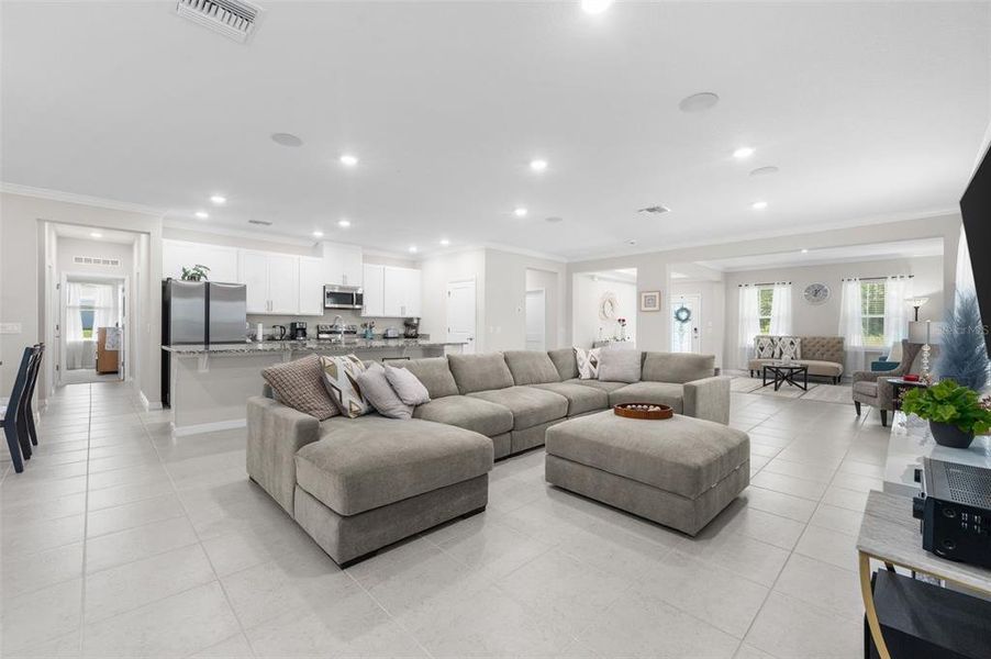 Furnished interior view inside a new home in , Lake City (Image 18). Furnished interior view inside a new home in , Lake City (Image 18).