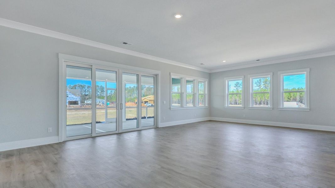 Spacious, unfurnished interior of a new home in Berkeley Bay, Ridgeville (Image 29).