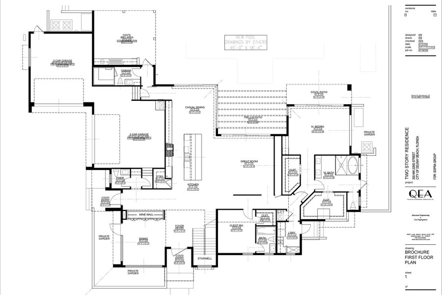 2D floor plan layout of this home in , Delray Beach, FL (Image 3).