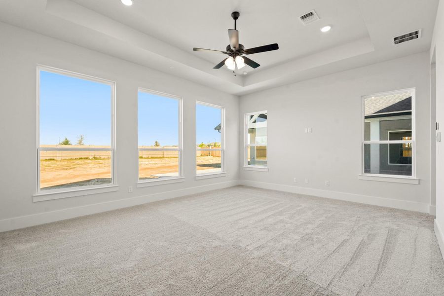 Spacious, unfurnished interior of a new home in Bridgeland, Cypress (Image 20). Spacious, unfurnished interior of a new home in Bridgeland, Cypress (Image 20).