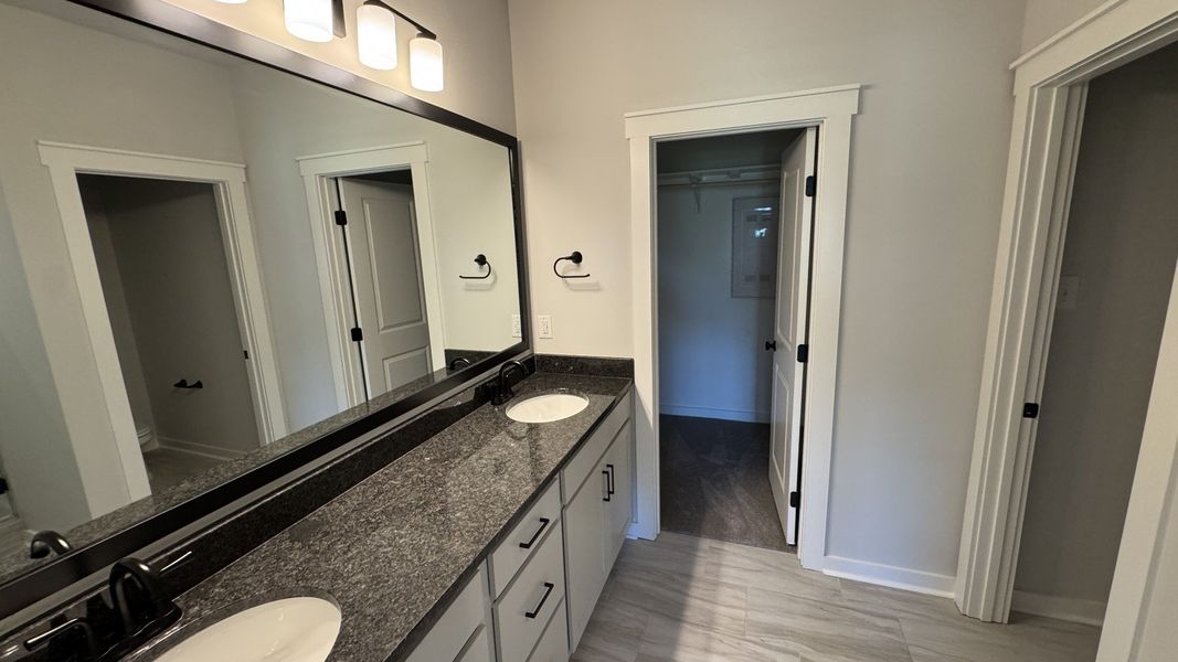 Furnished interior view inside a new home in The Greens at Legacy Townhomes, Springfield (Image 8).