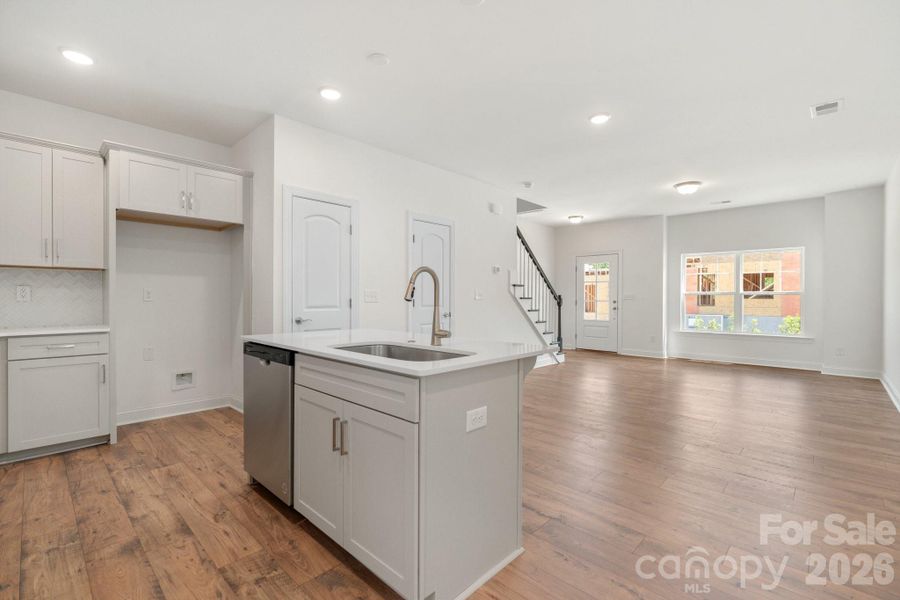 Furnished interior view inside a new home in , Asheville (Image 5).