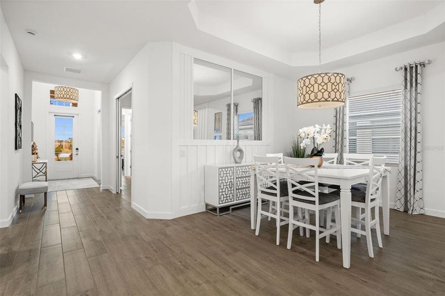 Furnished interior view inside a new home in , Punta Gorda (Image 10).
