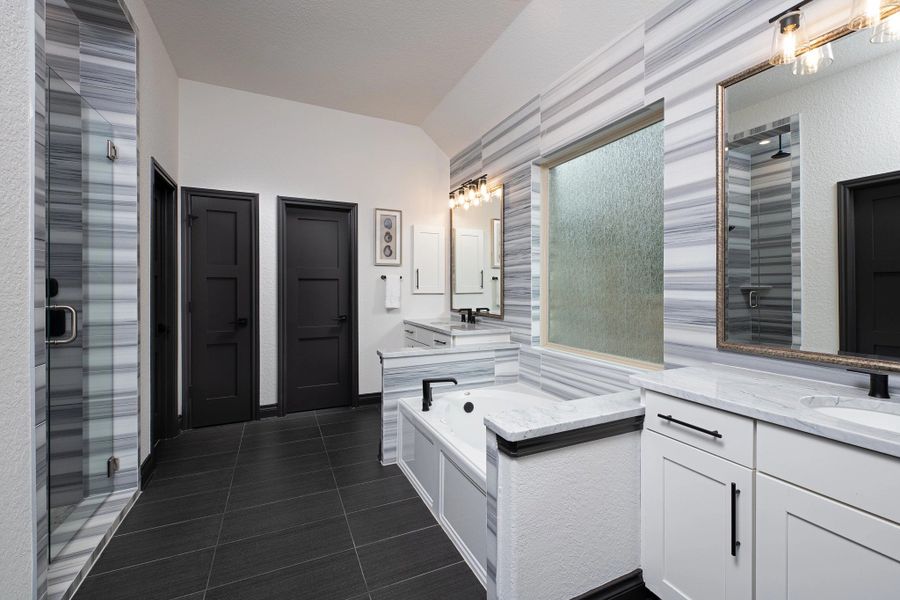 Representative furnished interior of a home built from the Alexander II by Ashton Woods in Megan's Landing, Castroville (Image 8).