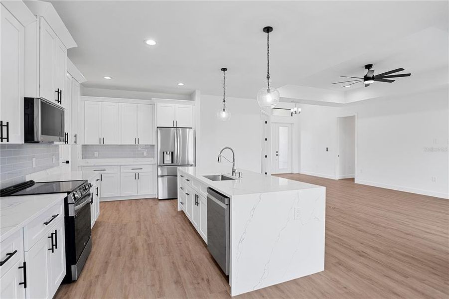 Furnished interior view inside a new home in , North Port (Image 9).
