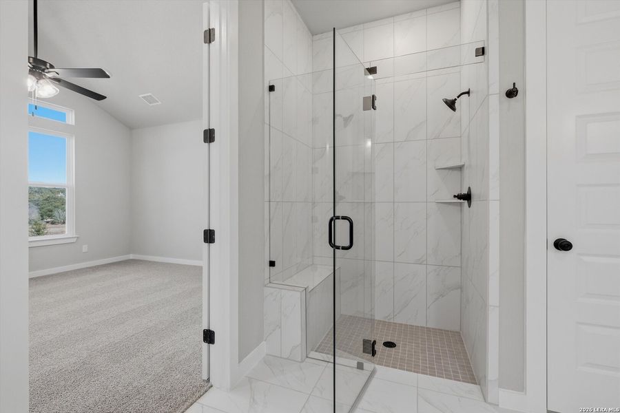 Furnished interior view inside a new home in Meyer Ranch, New Braunfels (Image 7). Furnished interior view inside a new home in Meyer Ranch, New Braunfels (Image 7).