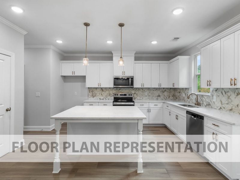 Kitchen | Parkwood Plan by Ivey Homes