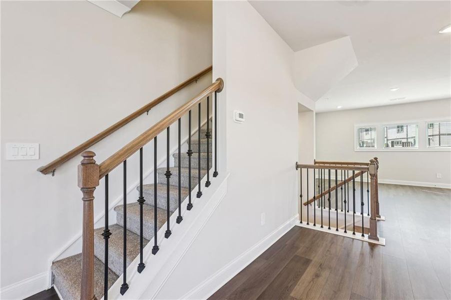 Spacious, unfurnished interior of a new home in Hemingway - Highland Series, Cumming (Image 18).