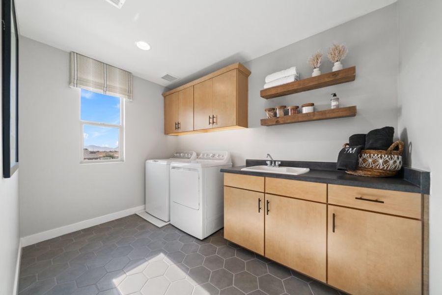 Furnished interior view inside a new home in Parkside, Avondale (Image 14).
