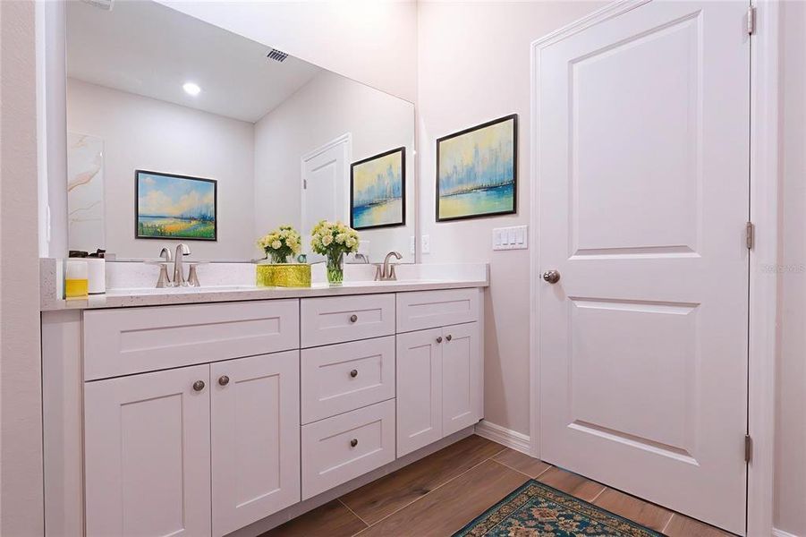 Furnished interior view inside a new home in , Leesburg (Image 26). Furnished interior view inside a new home in , Leesburg (Image 26).