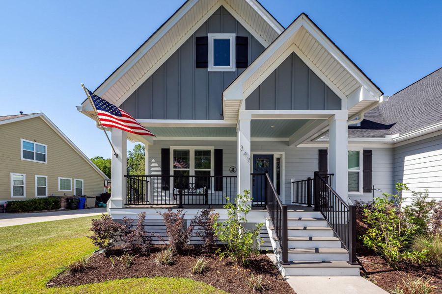 Front exterior of a new home in , Charleston, SC, highlighting curb appeal (Image 25).