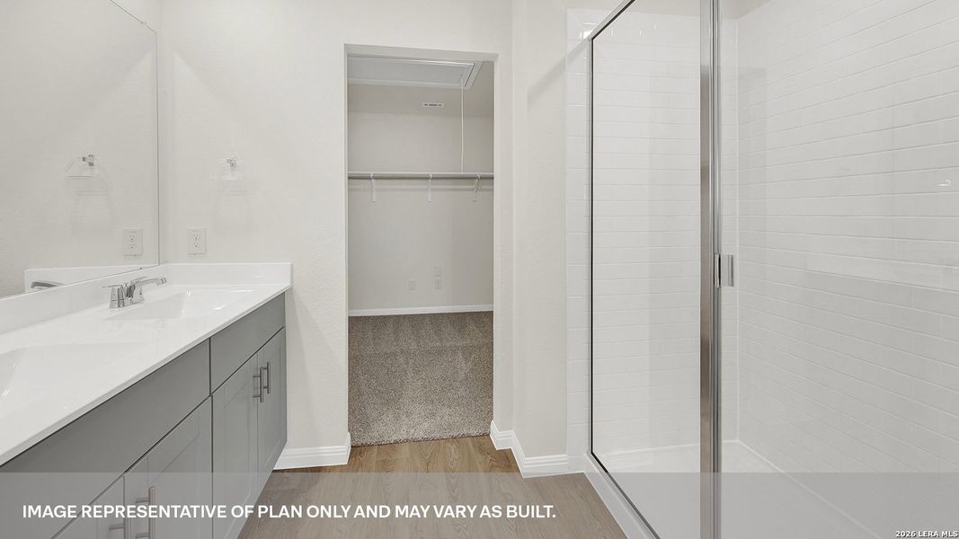 Furnished interior view inside a new home in Paramount, Kyle (Image 5).