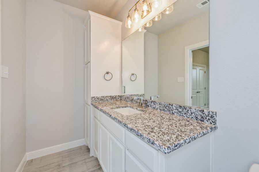 Representative furnished interior of a home built from the The Hudson by Doug Parr Custom Homes in Monarch Manor, Poolville (Image 9).