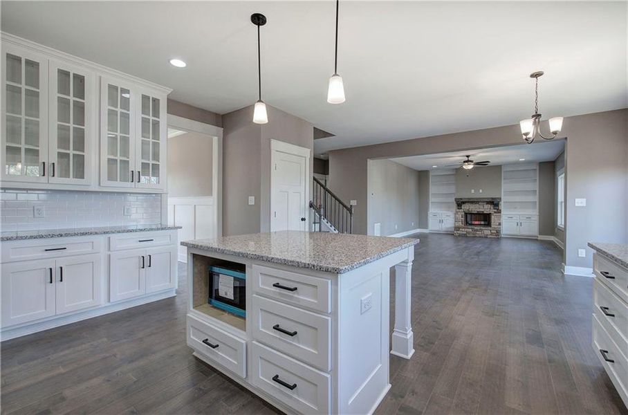 Furnished interior view inside a new home in , Cartersville (Image 6). Furnished interior view inside a new home in , Cartersville (Image 6).