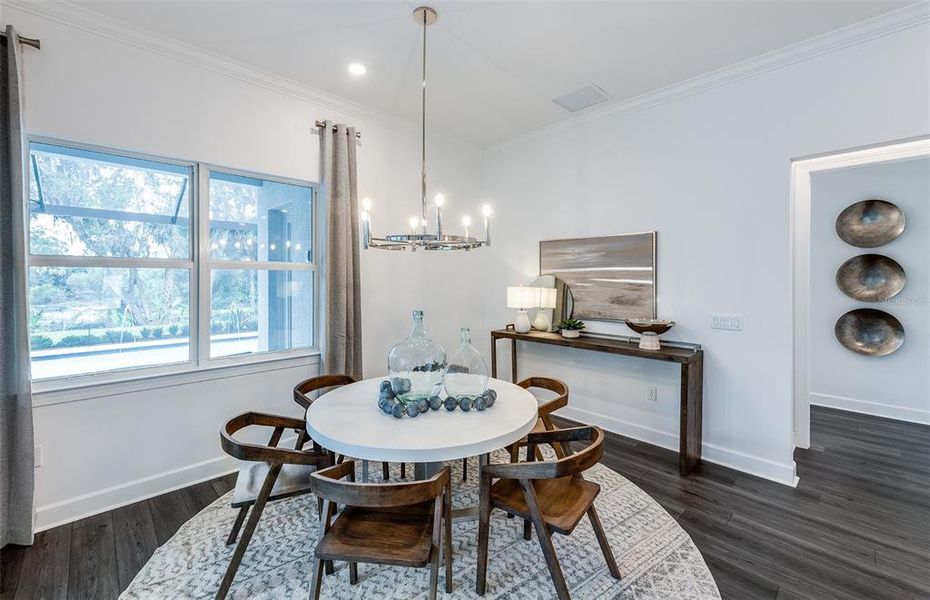 Furnished interior view inside a new home in Del Webb Catalina, Lakewood Ranch (Image 6).