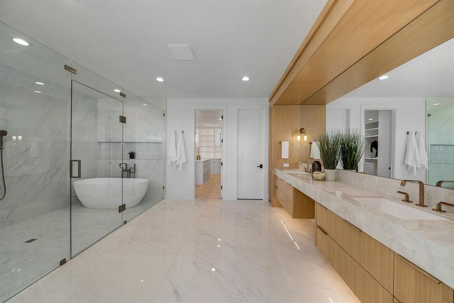 Furnished interior view inside a new home in , Prosper (Image 13).