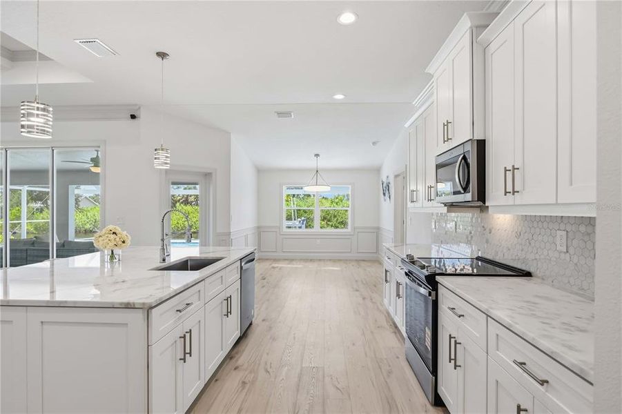 Furnished interior view inside a new home in , Port Charlotte (Image 10).