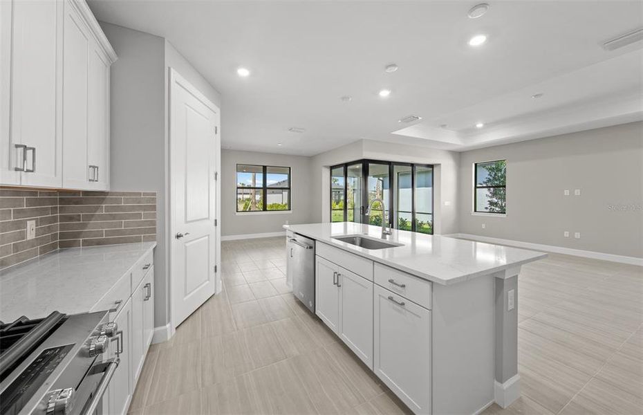 Photo is from a completed home of the same model. Options for this home may vary.