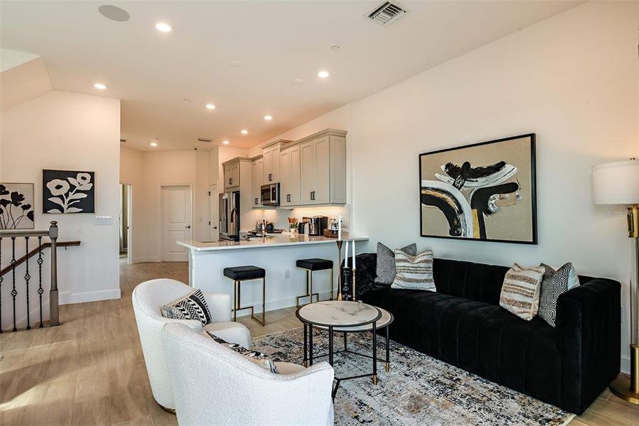 Furnished interior view inside a new home in Seahaven, Punta Gorda (Image 13).