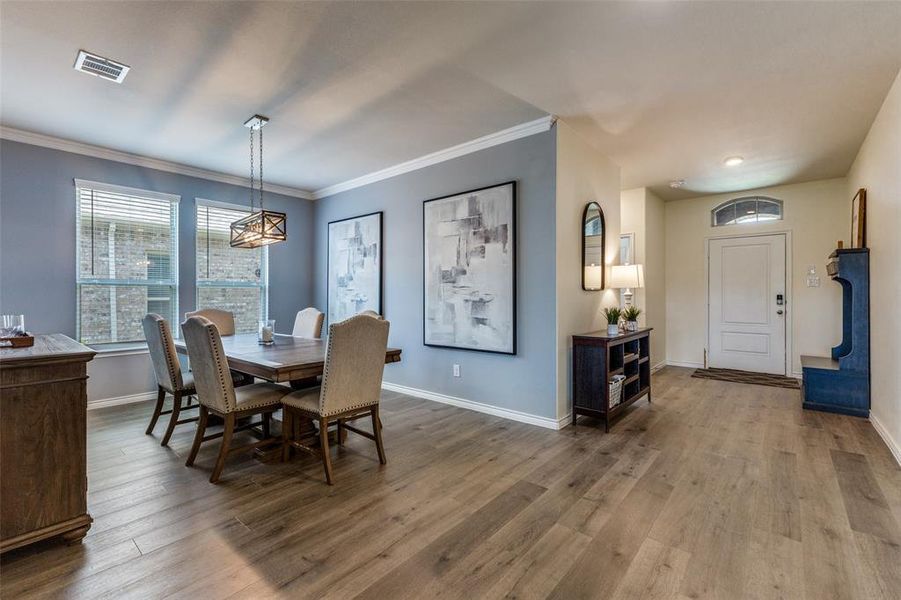 Furnished interior view inside a new home in , Little Elm (Image 12). Furnished interior view inside a new home in , Little Elm (Image 12).