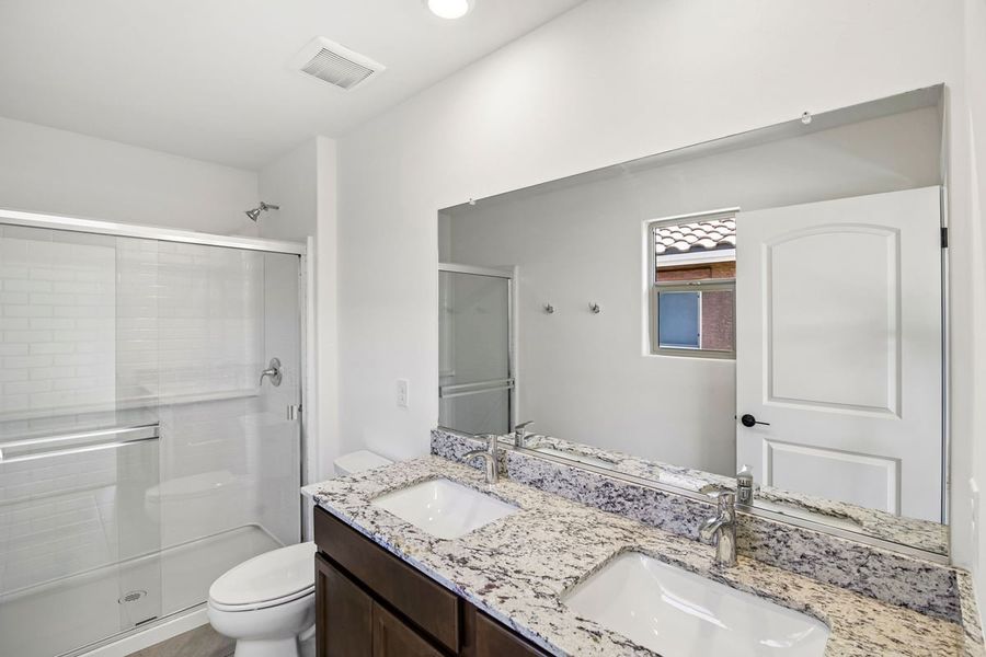 Furnished interior view inside a new home in Mandarina Reserve, Marana (Image 8). Furnished interior view inside a new home in Mandarina Reserve, Marana (Image 8).