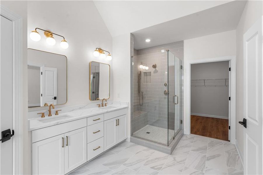Furnished interior view inside a new home in , Peachtree Corners (Image 18).