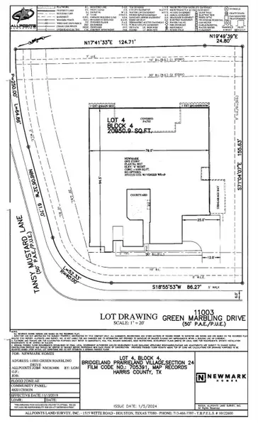The total lot size is 20,950 sqft. The total lot size is 20,950 sqft.