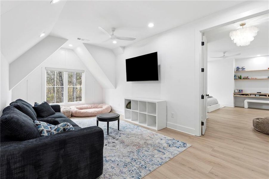 Furnished interior view inside a new home in , Dacula (Image 34).