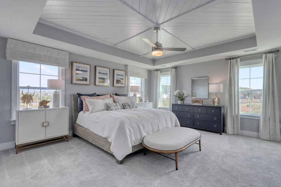 Furnished interior view inside a new home in , Summerville (Image 8).