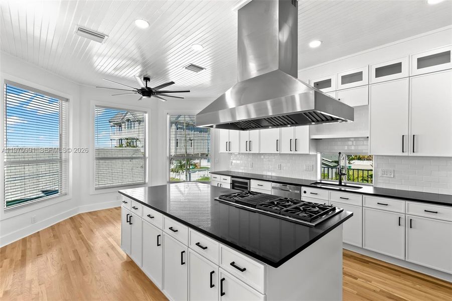Furnished interior view inside a new home in , Crystal Beach (Image 7).
