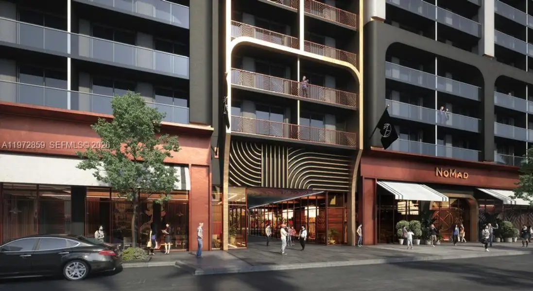 Condo located in Miami, FL showcasing its design and architecture (Image 3).