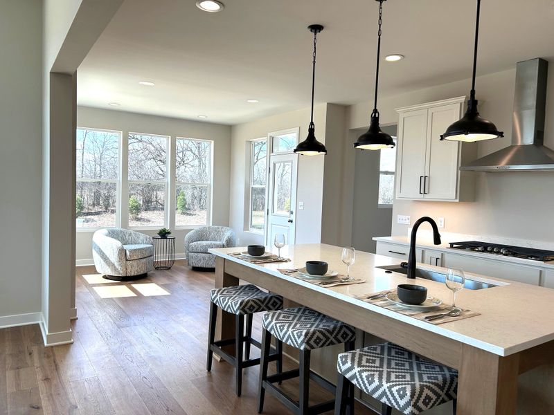 Representative furnished interior of a home built from the The Georgetown II by Norfolk Homes in Coronado Estates, Jackson (Image 6).