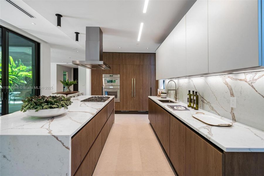 Furnished interior view inside a new home in , Miami (Image 7). Furnished interior view inside a new home in , Miami (Image 7).