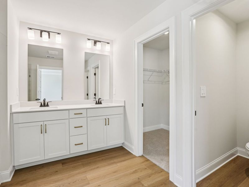 Furnished interior view inside a new home in Hemingway - Highland Series, Cumming (Image 12).