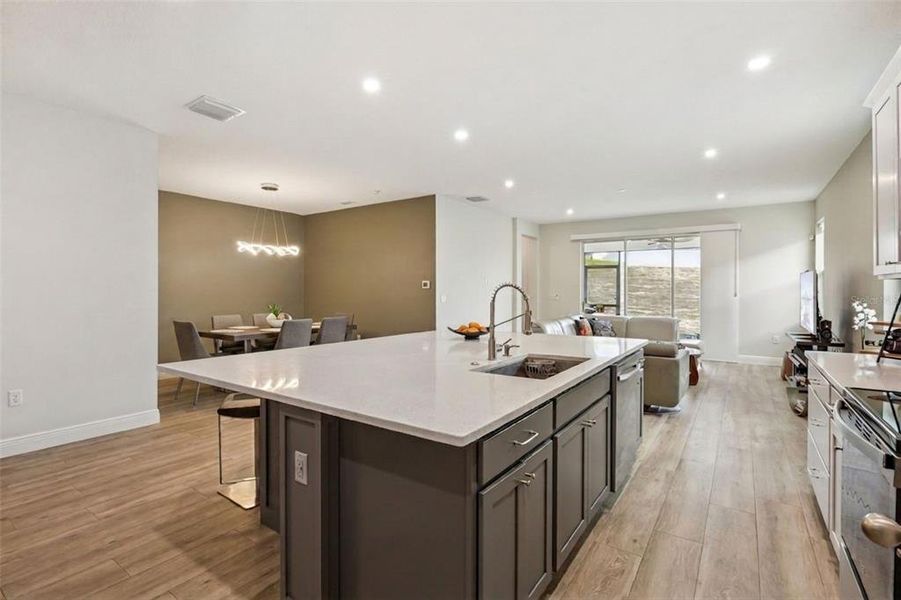 Furnished interior view inside a new home in , Minneola (Image 30).