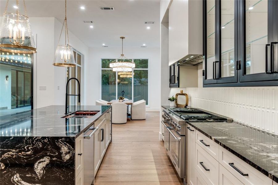 Furnished interior view inside a new home in , Dallas (Image 8). Furnished interior view inside a new home in , Dallas (Image 8).